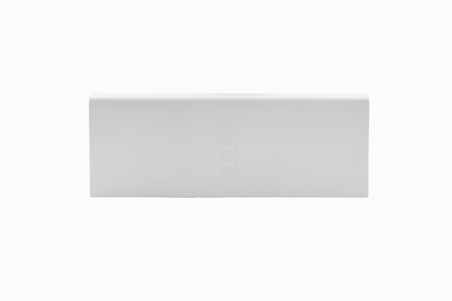 100mm White Bullnose