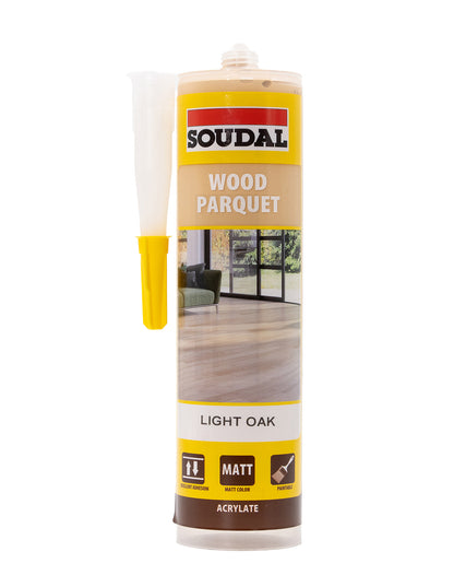 Acrylic parquet sealant Water-based acrylic polymer serves as a flexible joint sealant designed specifically for sealing joints in parquet or laminate floors.