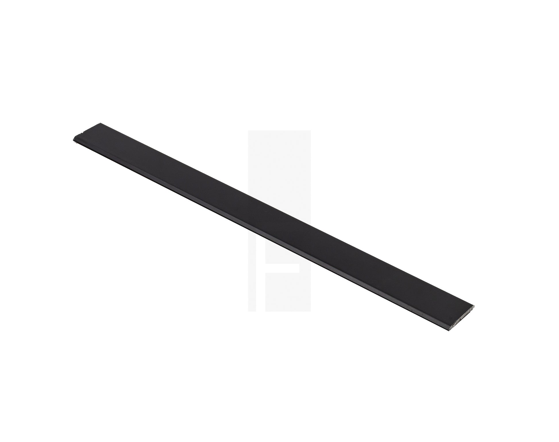 These sleek flat trims from Supertrim, measuring 24mm wide and 2.7m long, are perfect for adding the final touch to your flooring, whether it's by a sliding door, cupboard, or to create a smooth transition between two different areas of flooring.&nbsp;The profiles are available in silver, champagne and black. Suitable for all types of flooring such as vinyl, SPC, laminate, and engineered.