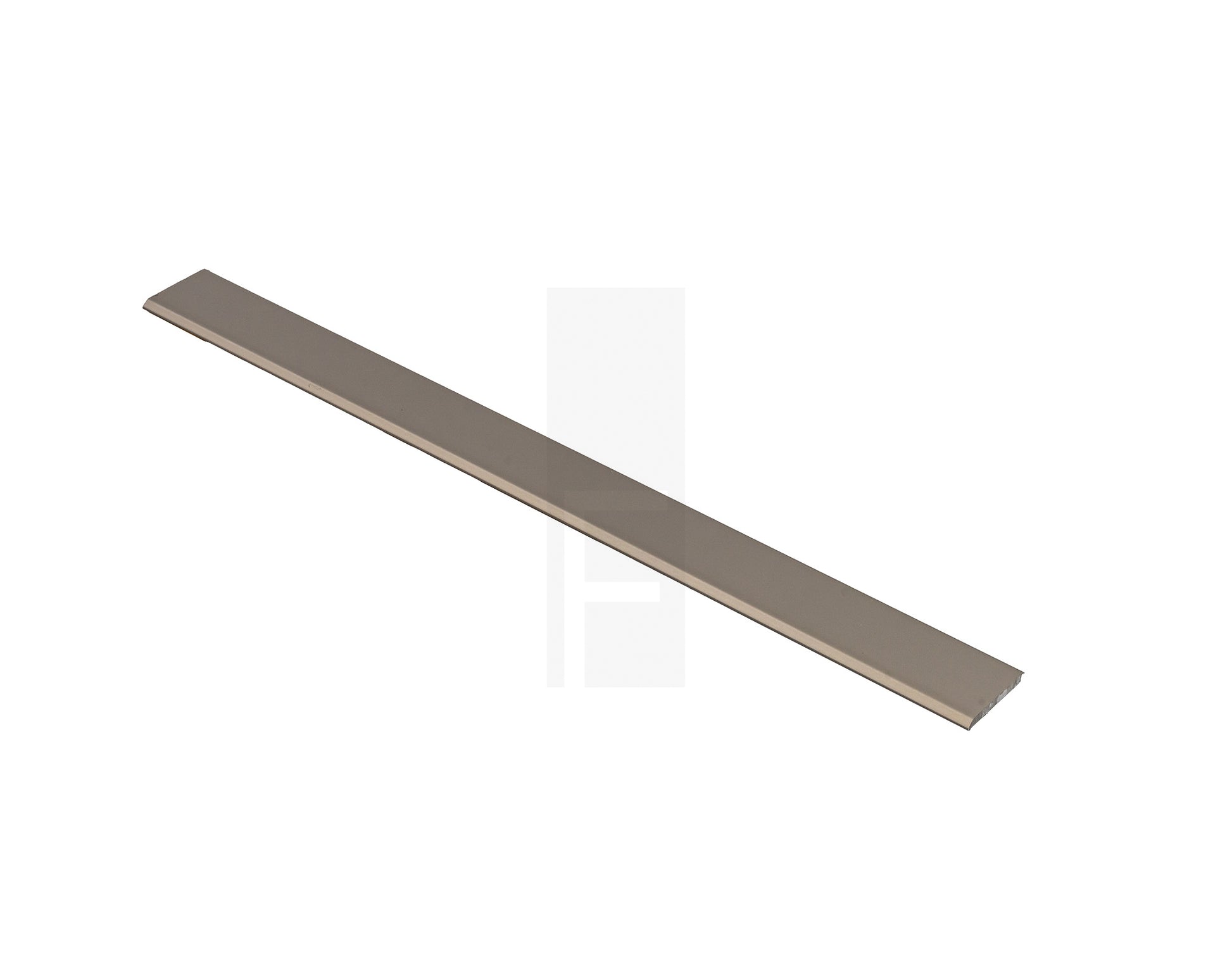 These sleek flat trims from Supertrim, measuring 24mm wide and 2.7m long, are perfect for adding the final touch to your flooring, whether it's by a sliding door, cupboard, or to create a smooth transition between two different areas of flooring.&nbsp;The profiles are available in silver, champagne and black. Suitable for all types of flooring such as vinyl, SPC, laminate, and engineered.