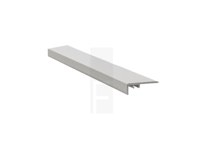 Supertrim End Profiles are versatile accessories designed to finish laminate, engineered wood, or SPC flooring that is 8mm to 10mm thick. Ideal for use against sliding doors, pillars, cupboards, or walls, they provide a clean transition and protect flooring edges, enhancing both aesthetics and durability.     Dimension 35mm W x 10mm H x 2700mm L