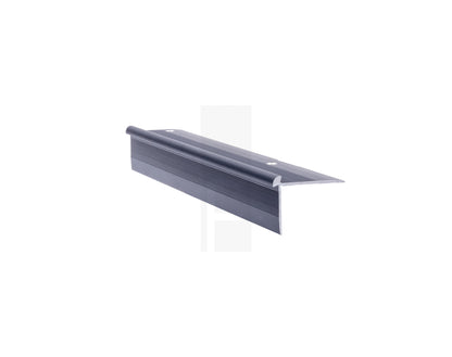 This specialised vinyl stair nose from Supertrim is tailored to accommodate 2-3mm thick LVT vinyl boards, ensuring a seamless flush finish with the nosing. With this trim, you can clad an entire step while protecting just the impact edge, creating a sleek and modern appearance that enhances the overall aesthetic of your staircase.     Dimension 37mm W x 2700mm L x 23mm H